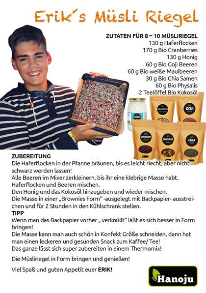 Erik's Müsli Riegel