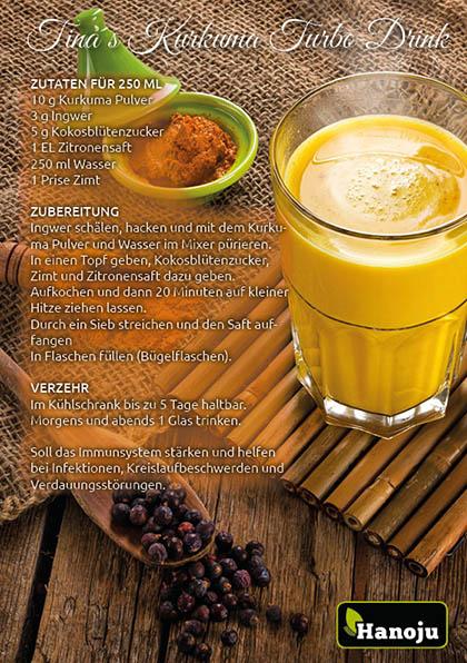 Tina's Kurkuma Turbo Drink