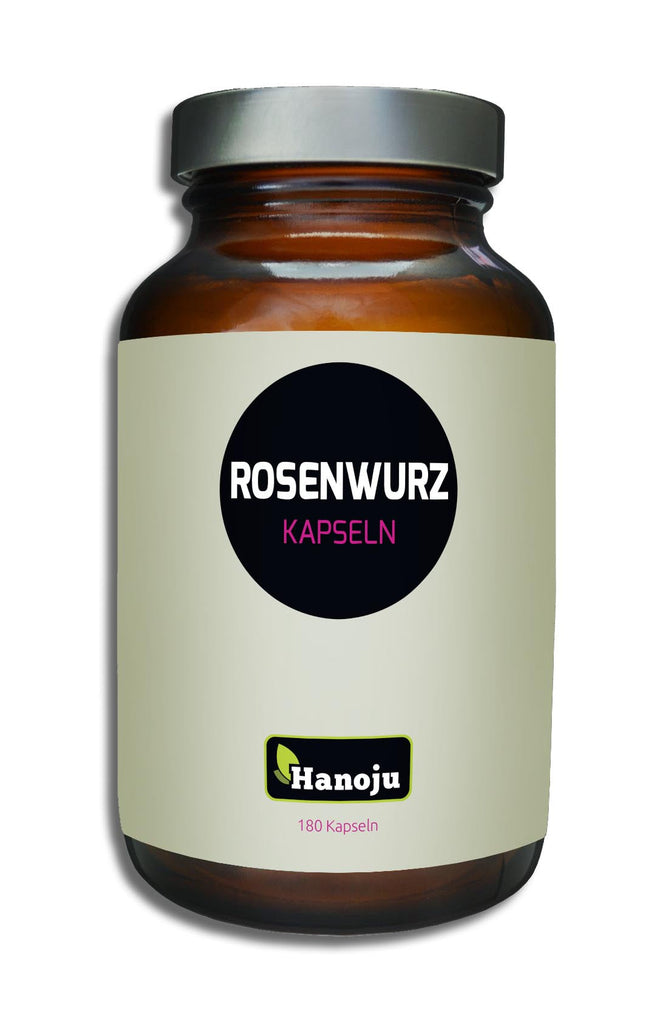 Rhodiola Rosea (Rosenwurz) 400 mg – 180 Kapseln bei Hanoju