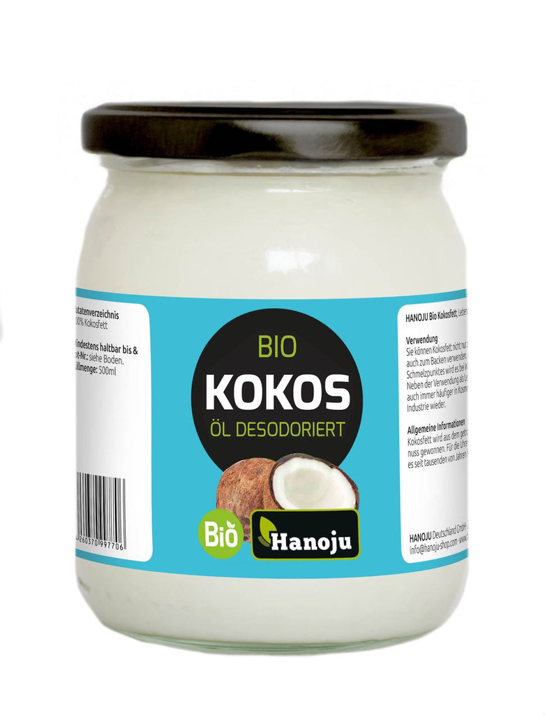 Olio di cocco biologico deodorato 500 ml