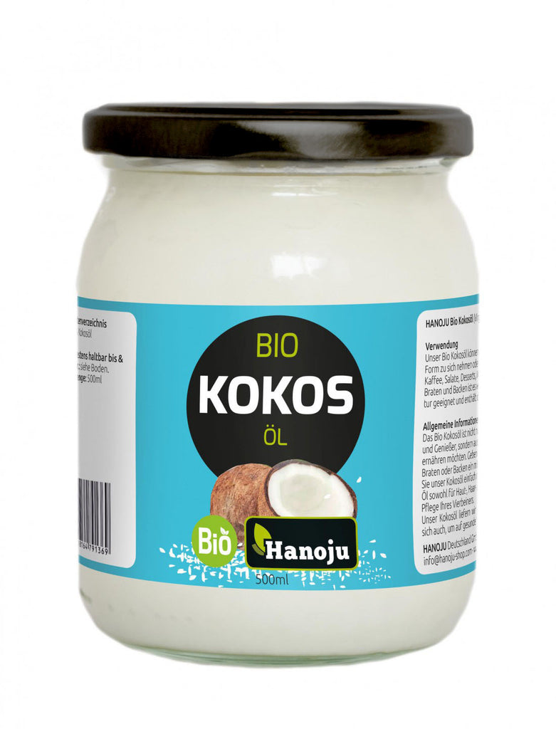 Olio di cocco biologico (Virgin) 500 ml