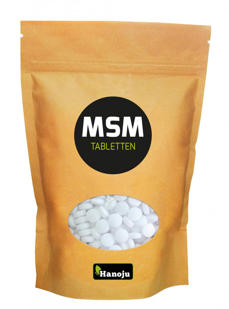 Comprimés de MSM 750 mg en sac papier, 1000 comprimés 750 g