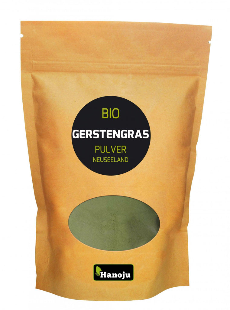 Poudre d'Orge Verte Bio de Nouvelle-Zélande 250 g en sac papier