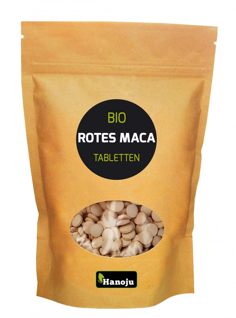 HANOJU Bio Maca rot 500 mg, 500 Tabletten
