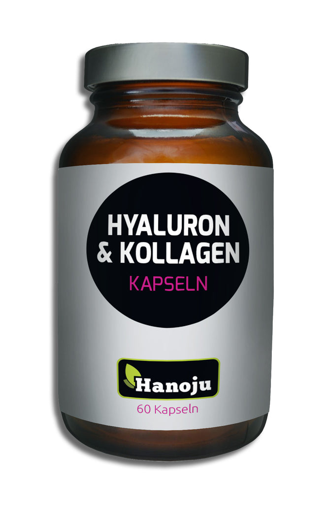 HANOJU Hyaluronsäure 100 mg + Kollagen 250 mg, 60 Kapseln